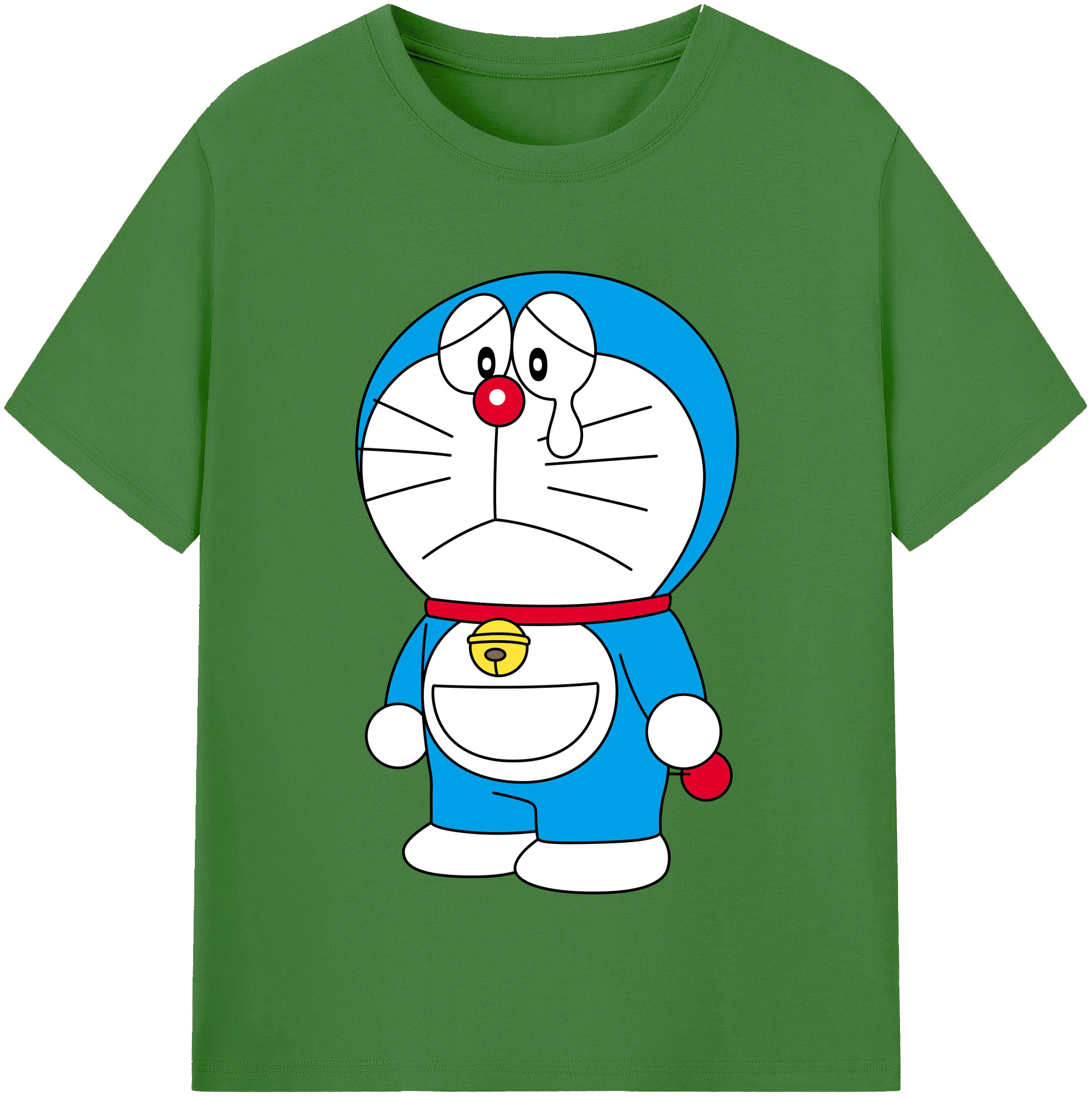 （画像用） ドラえもん Doraemon レディースカジュアルプリントTシャツ（綿100％）
